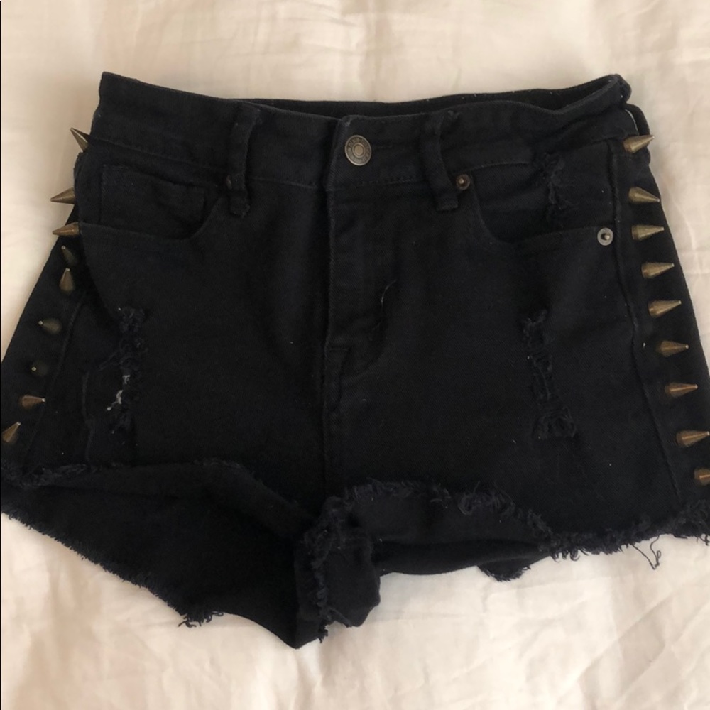Forever 21 black high waisted shorts